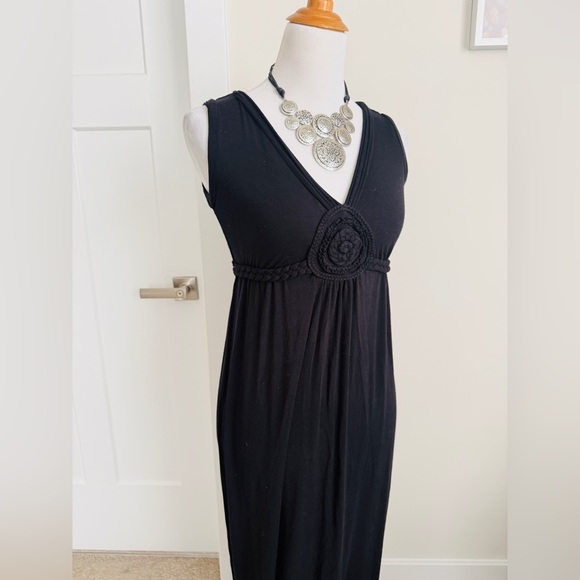 Max Studio Black Maxi Dress size XS - Picture 4 of 7